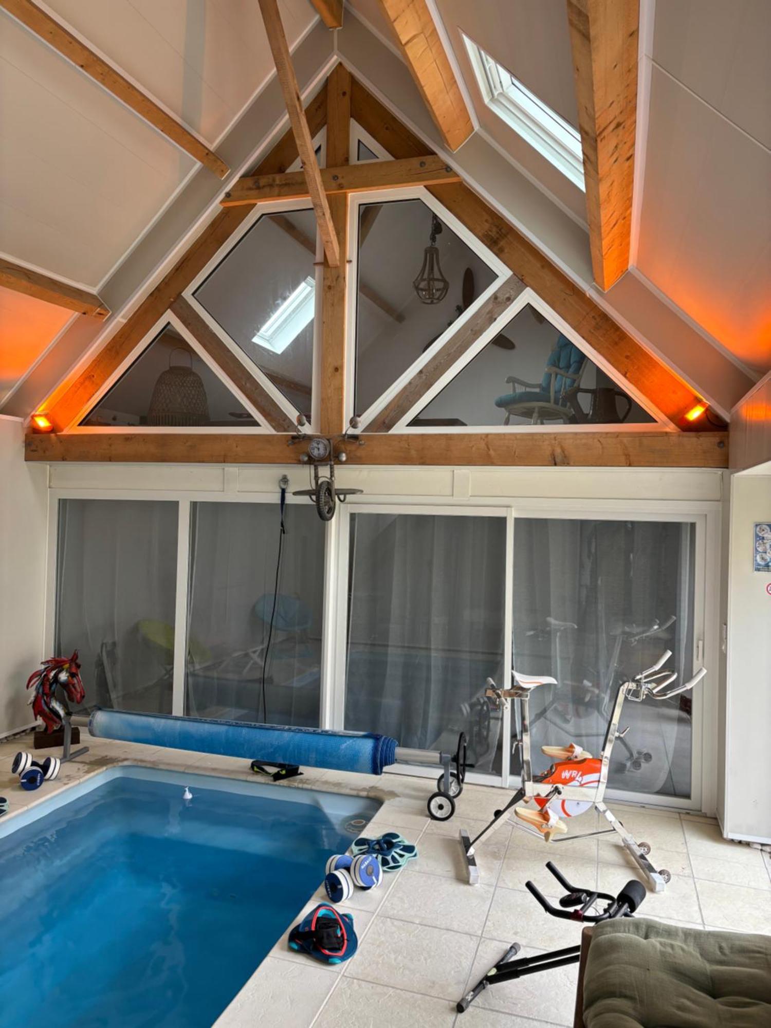 Villa Fontaine Avec Piscine Interieur Chauffee-Maison De Campagne Familiale -Ideal Vacances Ou Sejour Professionnel -3 Chambres-Bureau Separe -Lit Bebe - Parking Facile & Gratuit Eksteriør billede